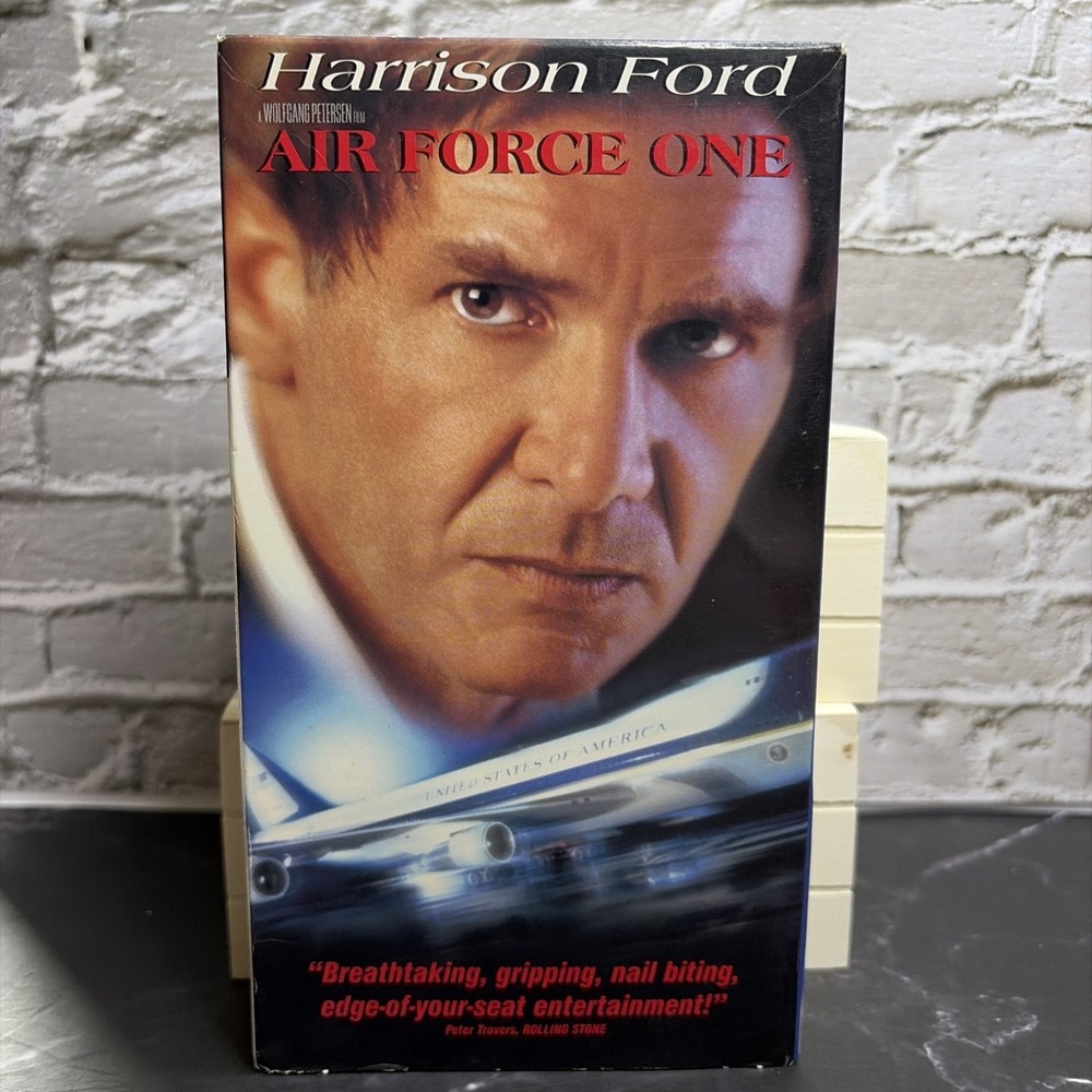Air Force One VHS 1997 Movie Harrison Ford Gary Oldman Columbia Tristar 71883